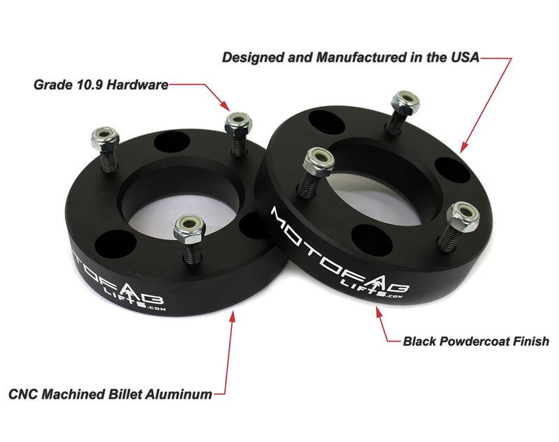 MOTOFAB LIFTS MotoFabLifts CH-2-2 in Front Leveling Lift Kit That is compatible with Chevy/Gmc Pickup - Image 3